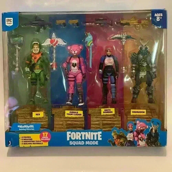 Fortnite Squad Mode | 4 Figure Pack | Series 1 - Picture 1 of 7